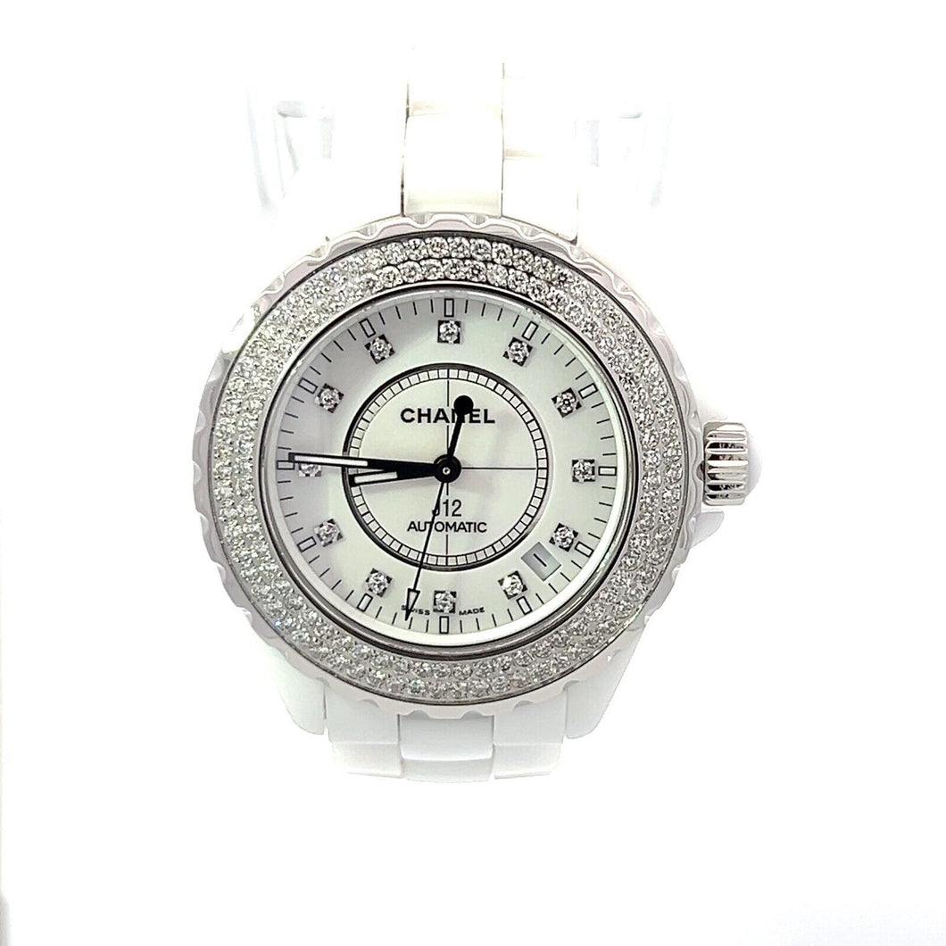 Womens Chanel J12 Automatic Diamond Watch