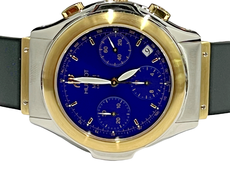 Hublot mdm chronograph 18k on sale gold